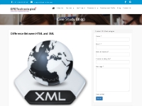 Difference Between HTML and XML   CPD Technologies