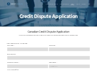 Credit Dispute Application - Repair Credit Report