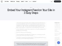 Curator Blog | How to Embed Your Instagram Feed On Your Website