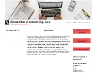 Welcome! - Alexander Accounting, LLC