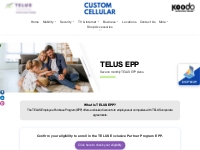 TELUS Exclusive Partner Program EPP Plans   Deals - Custom