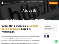 About Cyber-Net Services website design Warrington