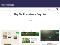 20+ Blog WordPress Website Templates
