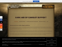 Support-Welcome | Dark Age of Camelot