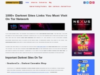 Top Darknet Sites and Dark Web Market List 2024