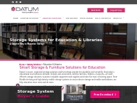 Education   Libraries   Datum High Density Storage Systems