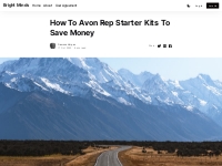 How To Avon Rep Starter Kits To Save Money
