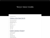 Terry s Voice Credits   The Dead Robots  Society