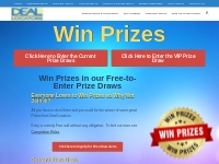 Win Prizes - Regular Prize Draws from Deal Locators