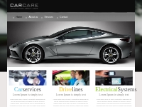 carcare Website Template