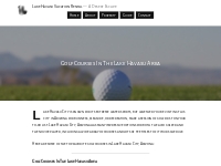 Golf Courses In The Lake Havasu Area - Lake Havasu Vacation Rental