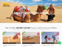 Desert Safari Abu Dhabi - AED 60 Abu Dhabi Desert Safari Tours 2024