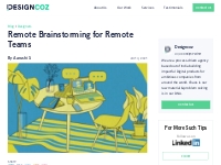 Remote Brainstorming for Remote Teams - UI UX Design Agency India |
