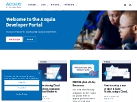 Acquia Developer Portal Homepage