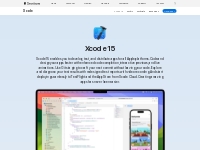 Xcode 15 - Apple Developer