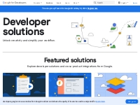 Solutions Catalog - Google for Developers