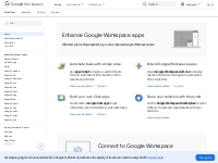 Google Workspace  |  Google for Developers