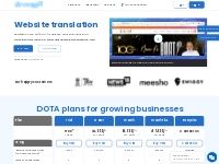 DOTA - Website Translation | Translator | Localization | For Indian la