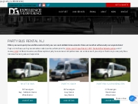 NJ Party Bus and Limo Rental | Party Bus Service - D G Shuttle Bus Ren