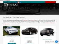 Sedan   SUV Limousine Rentals NJ | Corporate   Airport Limos NJ