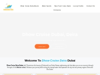 Dhow Cruise Deira Sunset in 40 AED Only | Dhow Cruise Dubai