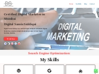 Certified Digital Marketer in Mumbai - Digital Samia Siddiqui
