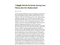 7 Simple Secrets To Totally Moving Your Nissan Juke Key Replacement   
