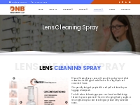 Spray for lens cleaning | Dlance Cleaning Spray | DNB Multiapps LLP