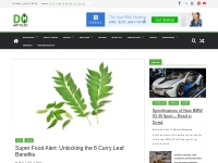 Curry Leaf Benefits