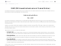 Unveiling DANE (DNS-based Authentication of Named Entities)
