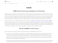 DMARC policy: A Powerful Mechanism Boosting Email Security