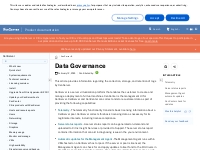Data Governance | XenServer 8
