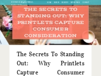 The Secrets to Standing Out: Why Printlets Capture Consumer Considerat