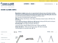 Door Closers Arms | Door Hardware Product, Parts and More