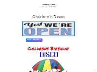 Children s Disco   Double DJ Disco