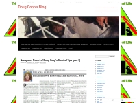  Newspaper Report of Doug Copp s Survival Tips (part 1) | Doug Copp s 