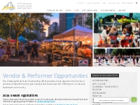 Vendor   Performer Opportunities - Downtown Pittsburgh