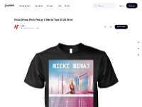 Nicki Minaj Pink Friday 2 World Tour 2024 Shirt by Seller on Dribbble