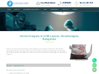Hernia Surgery in HSR Layout, Koramangala in Bangalore