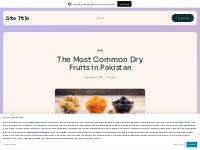 The Most Common Dry Fruits in Pakistan   Site Title