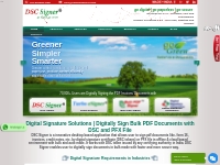 PDF Signer Software | Bulk PDF Digital Signature | DSC Signer