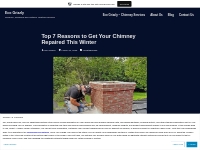 Top 7 Reasons to Get Your Chimney Repaired This Winter   Eco Grizzly