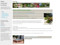 Home Page | Cyprex Construction Landscapes | Cyprex | Landscaper