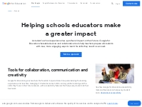 K-12 Solutions & Resources for Educators - Google for Education