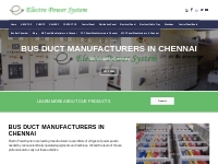 Bus Duct Manufacturers in Chennai | Electro Power System