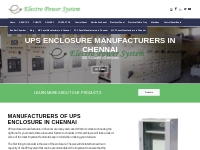 UPS Enclosure manufacturers in Chennai