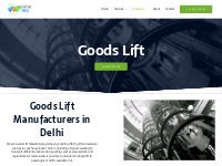 Goods Lift Manufacturers in Delhi | Elevator Pros