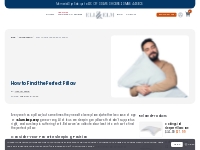 How to Find the Perfect Pillow? | Eli   Elm
