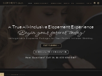 The Most Popular All-Inclusive Elopement Packages!