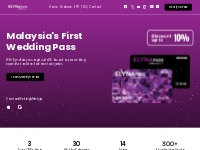 Malaysia Wedding Pass Discount - Elyna Pass By WeddingMate